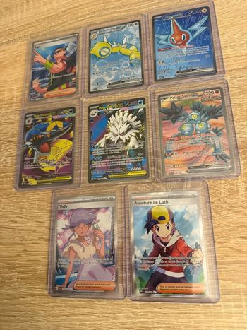 Lot 8 FA Pokémon full art