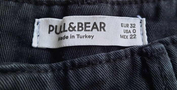 Pantalon cargo noir, fille, taille 32 - photo numéro 5