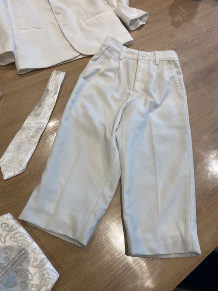 Costume smoking blanc 3 ans - photo numéro 5