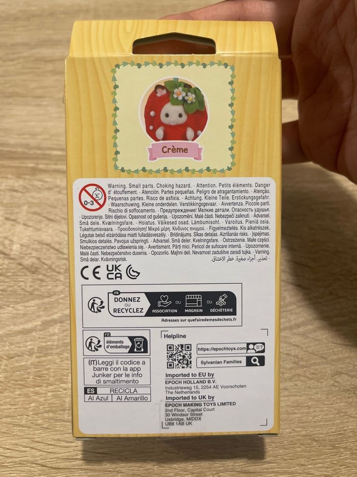 Le porte-clés Fraise des bois Sylvanian Families - photo numéro 2