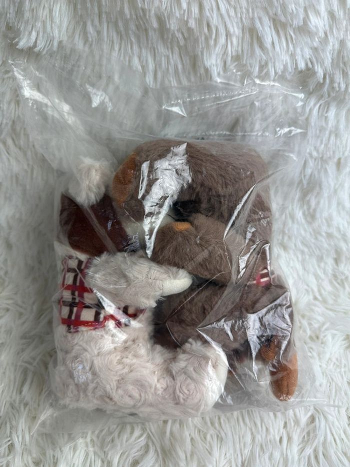 Lot de 2 peluches Rennes - photo numéro 2