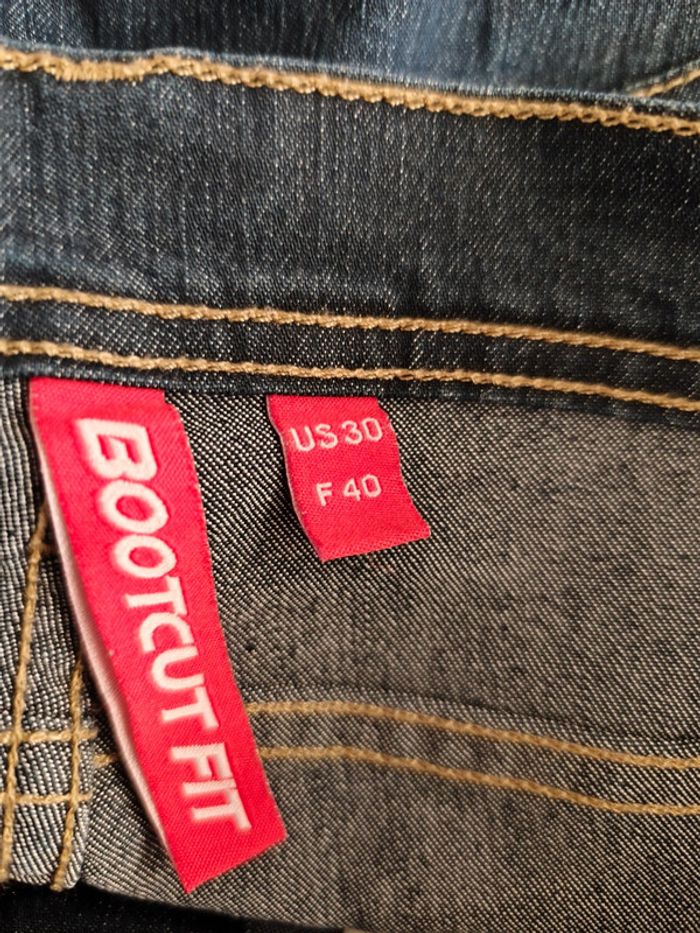 Jean brut 7/8 ème Bootcut Fit T 40 Longboard - photo numéro 8