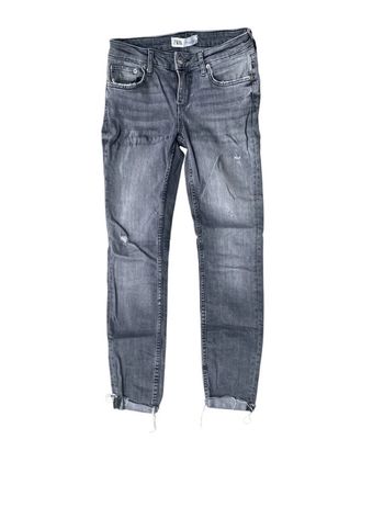 Jean slim Gris the skinny in artic grey Zara taille 36