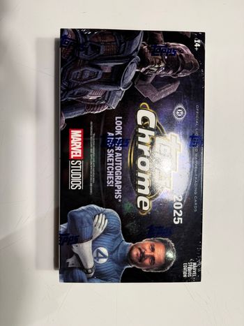 Topps Chrome Marvel 2025