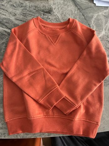 Pull orange primark 3/4 ans porté 1 fois 