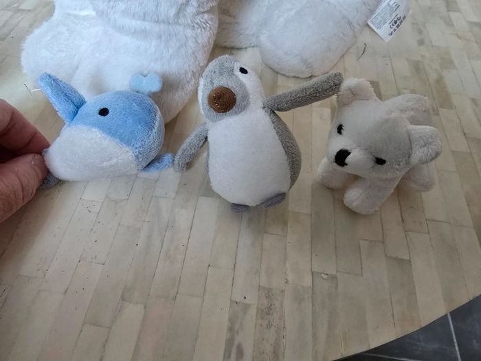 Peluche d'éveil Ours polaire et ses bébés - photo numéro 3