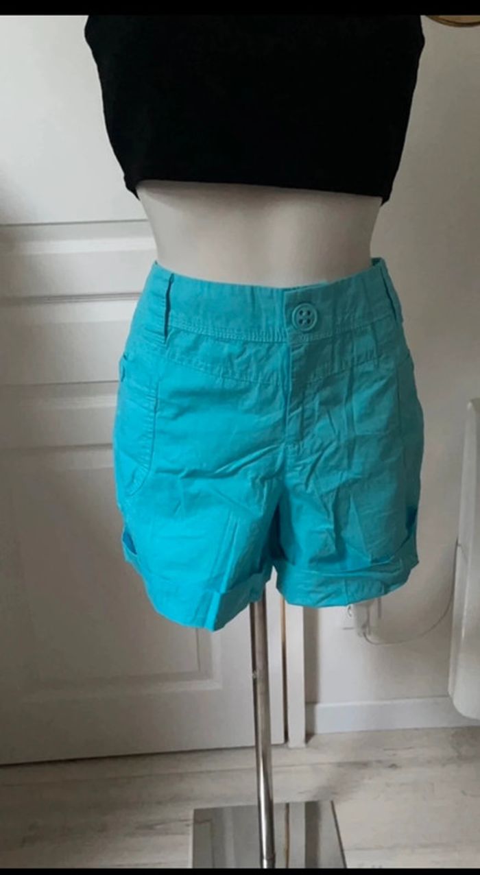 Short bleu - photo numéro 3