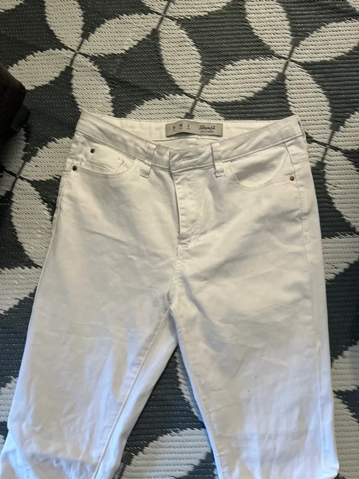 Jeans blanc été - photo numéro 2