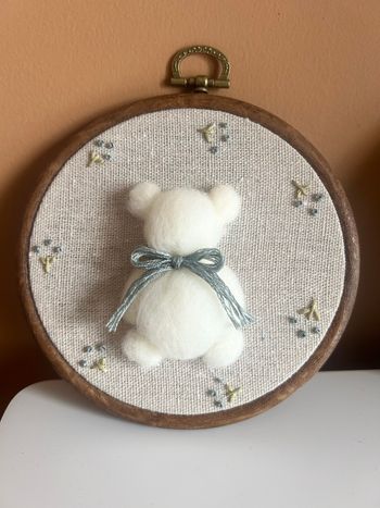 Cadre ourson / ours blanc 