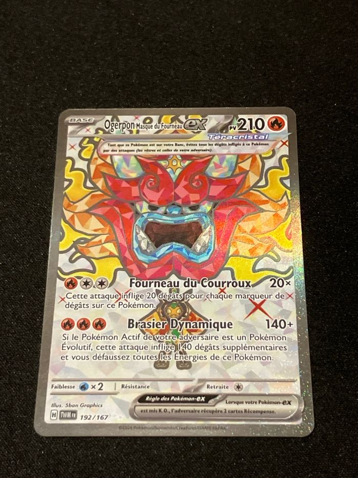 Ogerpon masque du fourneau ex 192/167
