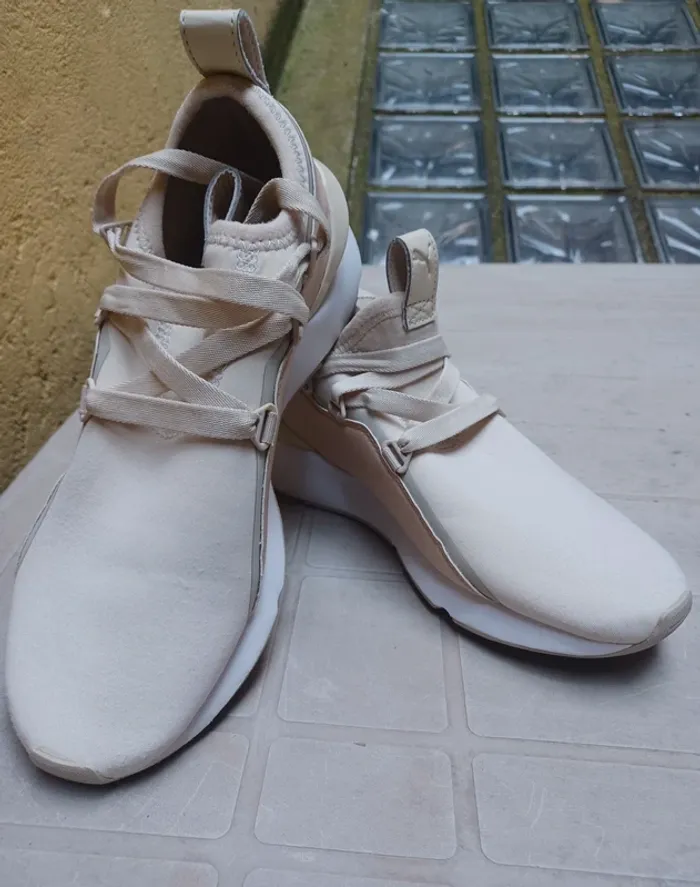 Baskets beige PUMA ignite - photo numéro 2
