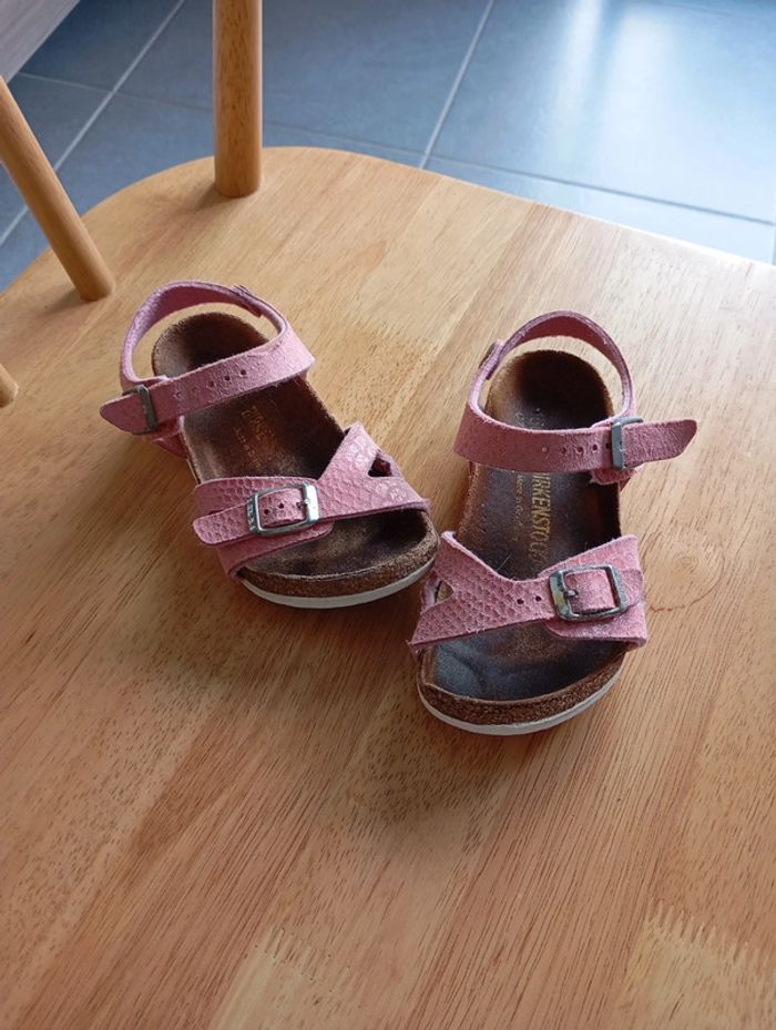 Birkenstock 💖 sandale fille été rose pointure 25 - photo numéro 5