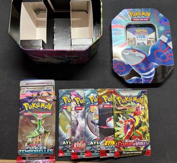 Pokebox kyogre + cartes Pokémon 