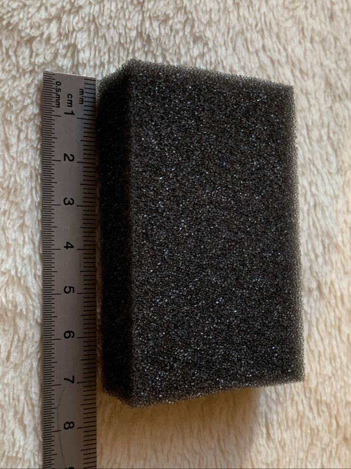 Lot 6 mousses rectangulaires pour peinture - photo numéro 2