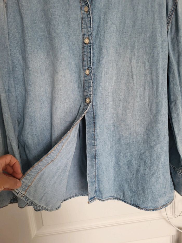 Chemise jean zara oversize taille M peut convenir à un L - photo numéro 6