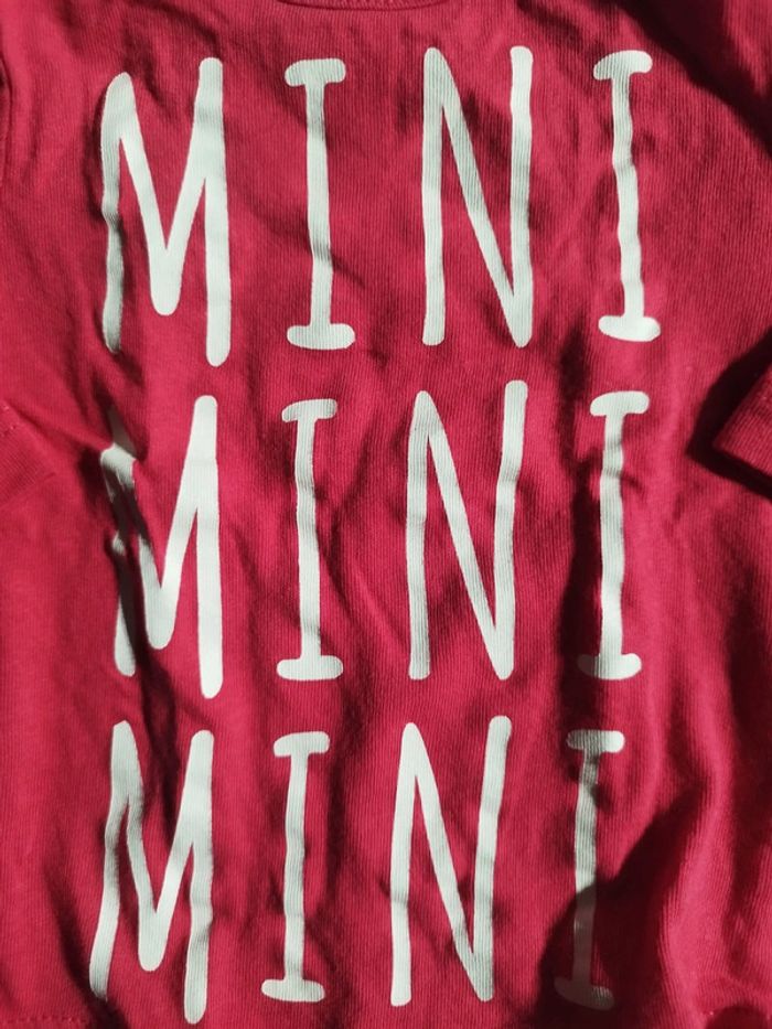 T-shirt "mini" 1 mois - photo numéro 2