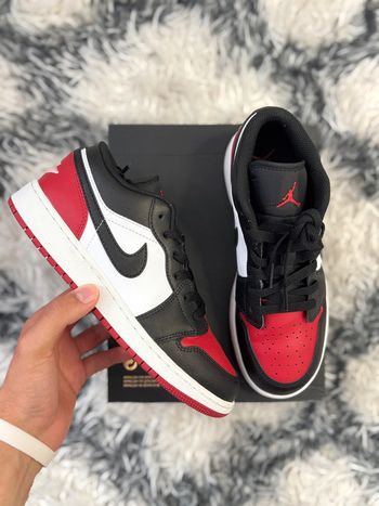 Jordan 1 Low GS "Varsity Red" - 5.5Y (EU 38) | OG Style