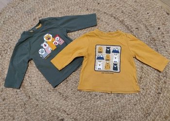 Lot de deux t-shirt manches longues