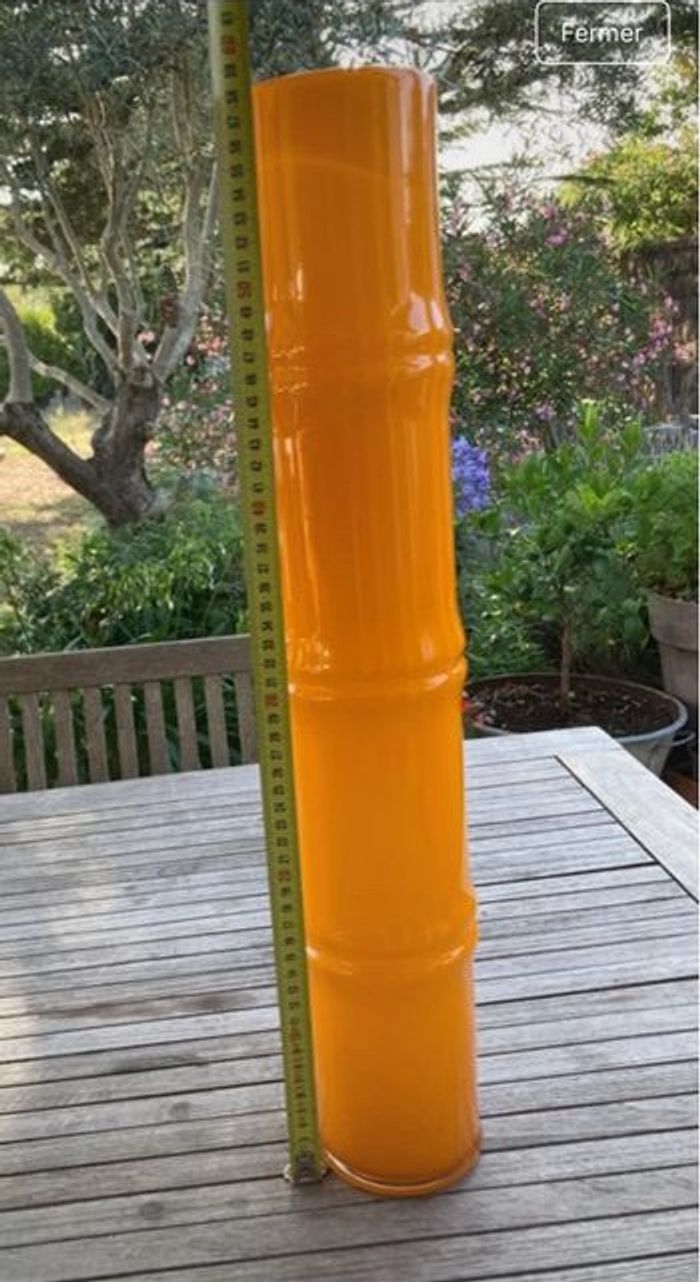 Vase décoratif « bambou » - photo numéro 2