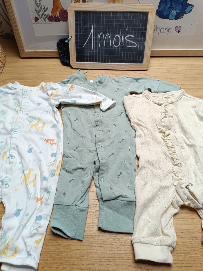 Lots 3 pyjamas légers 3mois - photo numéro 4