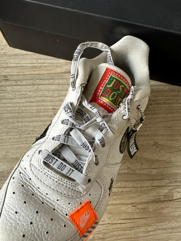 Nike air force 1 se just do it 38 Blanche - photo numéro 12