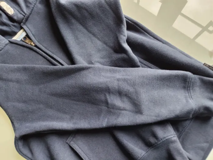 🧥 Gilet zippé bleu marine garçon – Taille 10 ans – Bon état - photo numéro 11