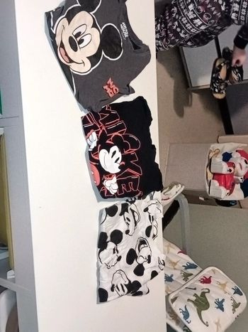 3 t-shirt manches courtes Mickey
