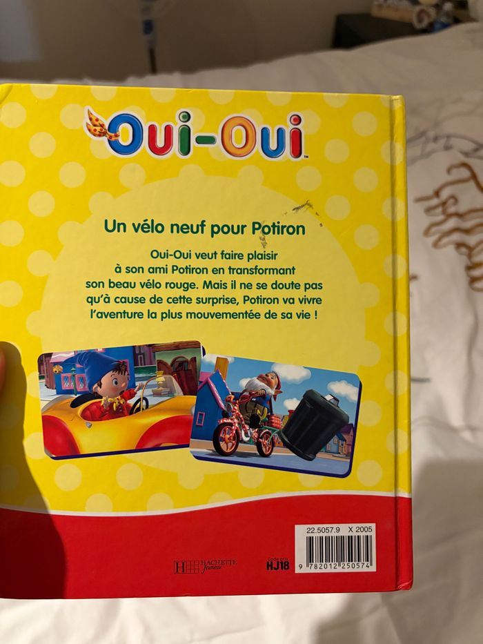 Livre oui oui « un vélo neuf pour potiron » - photo numéro 3