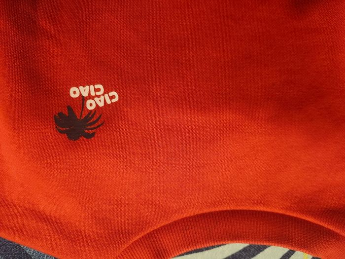 Sweat pull garçon vacances ciao garçon 4 ans vertbaudet rouge - photo numéro 2