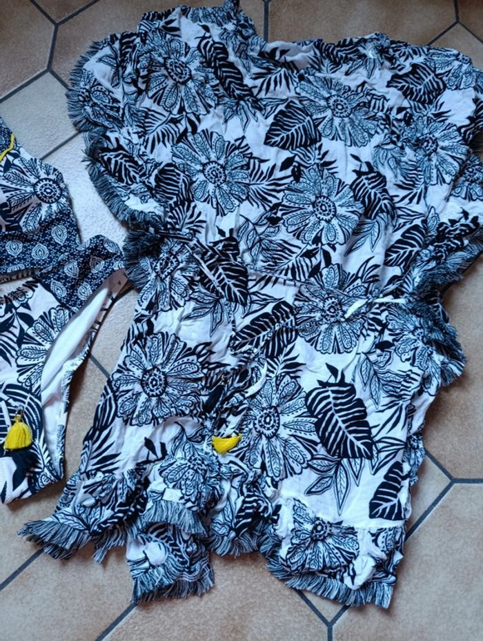 Ensemble bain rouge gorge - photo numéro 4