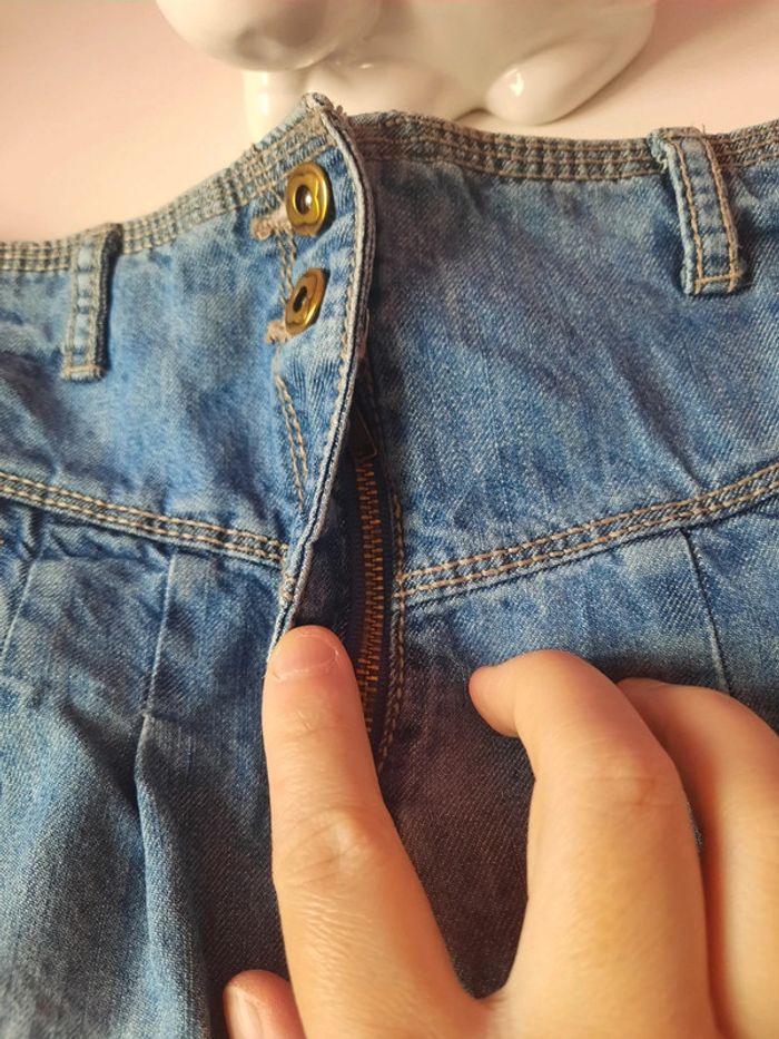 Jupe jeans 12ans - photo numéro 3