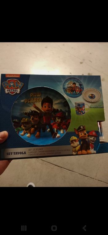 Set déjeuner pat patrouille