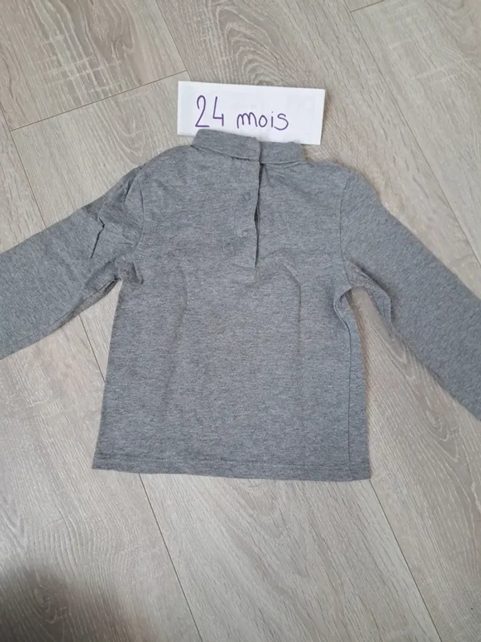 T-shirt manches longues 24 mois - photo numéro 2