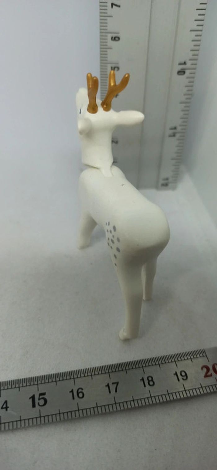 Jeune cerf blanc playmobil - photo numéro 3