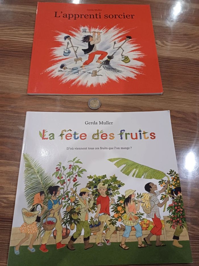 Lot de 2 livres de Gerda Muller