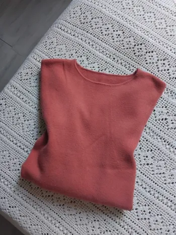 Pull vieux rose