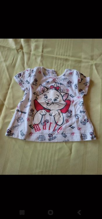 T shirt Marie 3 mois