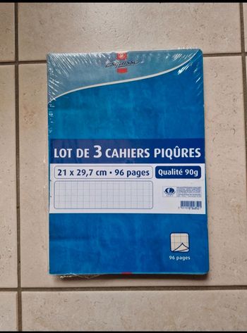 Neuf lot de 3 grand cahiers esquisse