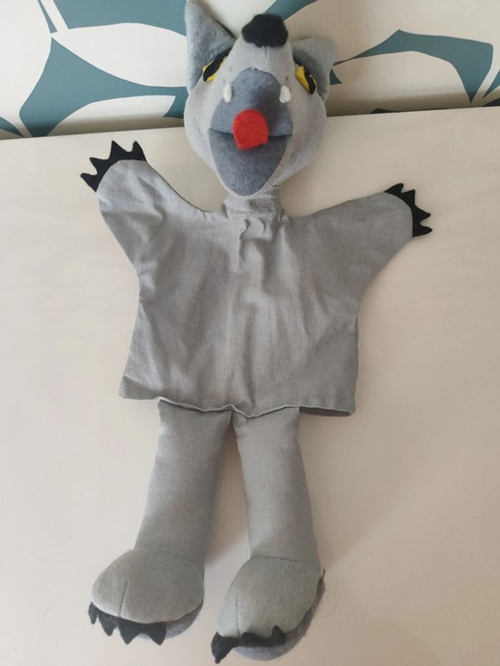 Marionnette loup le petit chaperon rouge - photo numéro 2