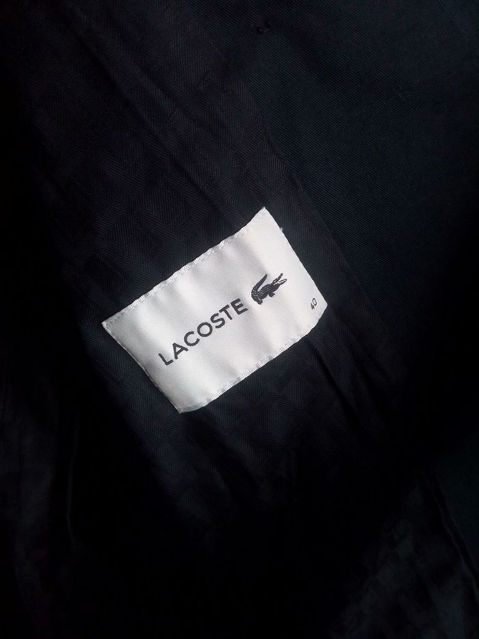 Superbe Veste Trench Lacoste - photo numéro 9