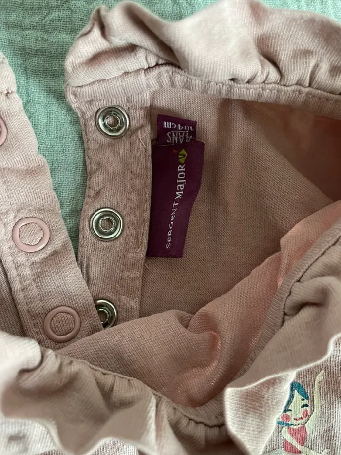 Haut vieux rose Sergent Major 4 ans - photo numéro 2