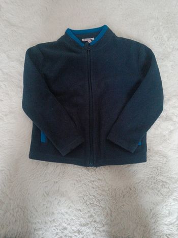 Gilet polaire marine 4 ans