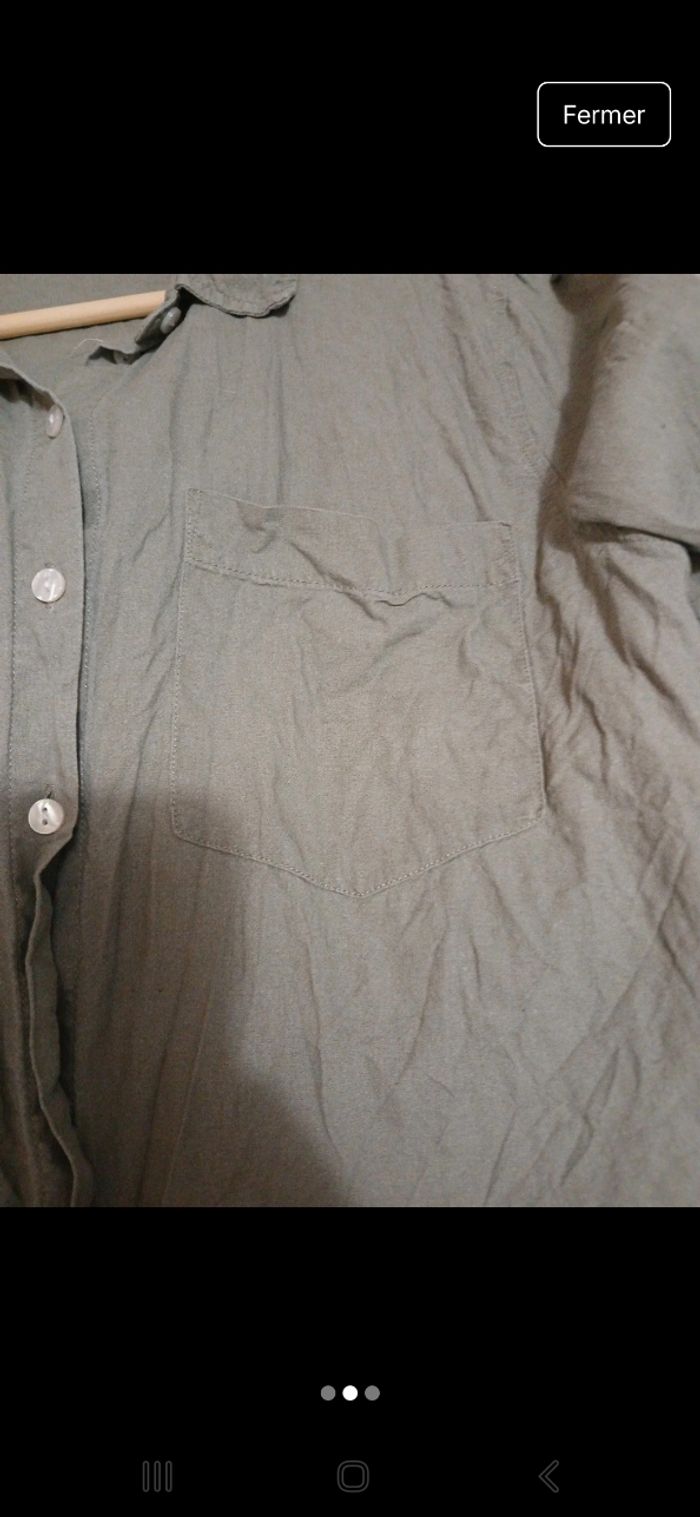 Chemise kaki - photo numéro 2