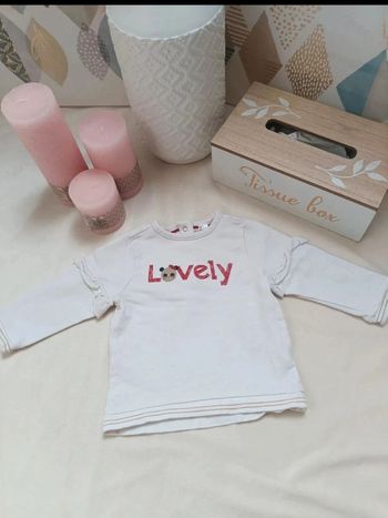 Tee-shirt manches longues Orchestra fille 6 mois