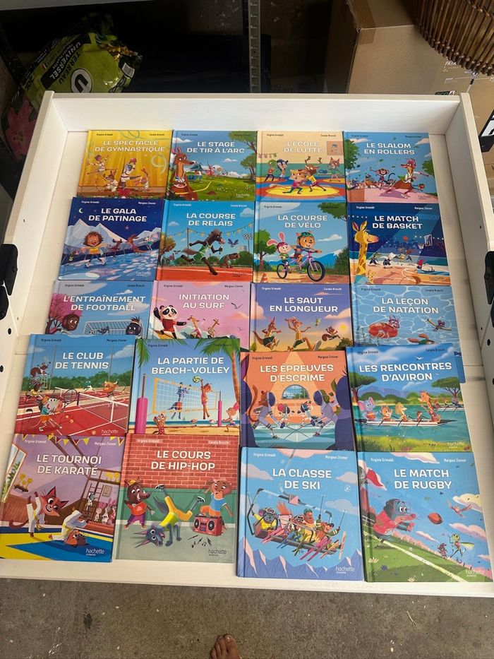 📚✨ Lot livres McDonald’s – Collection complète 2024 “Esprit Sportif” ✨🏅 - photo numéro 2