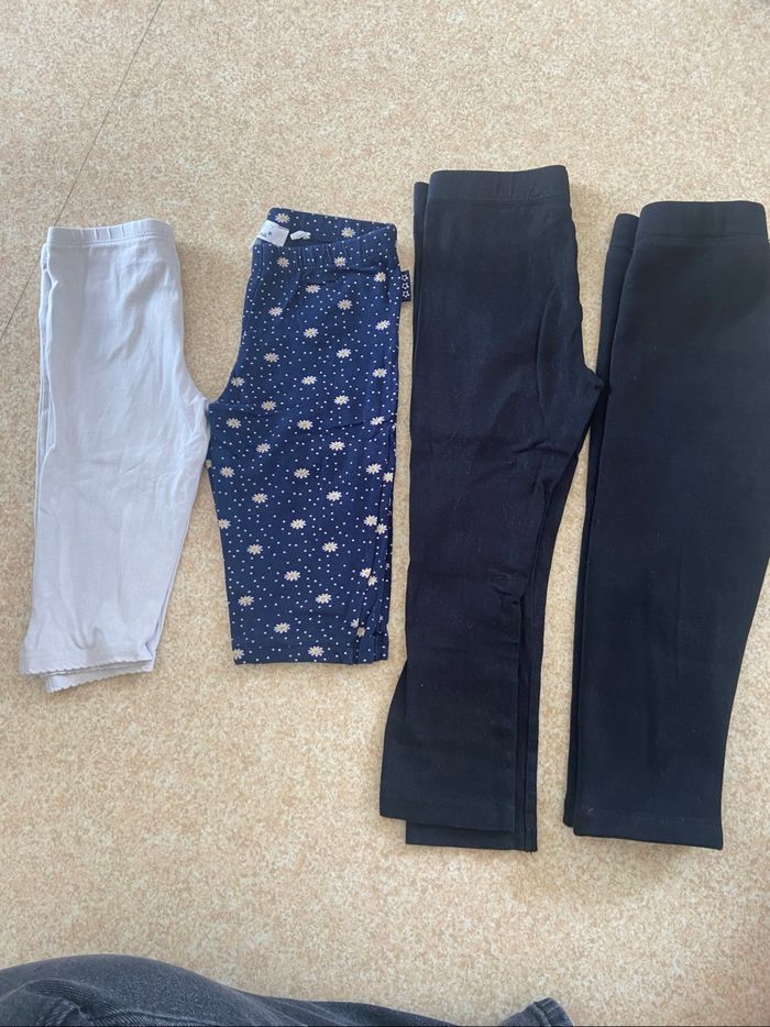 Lot 4 leggings