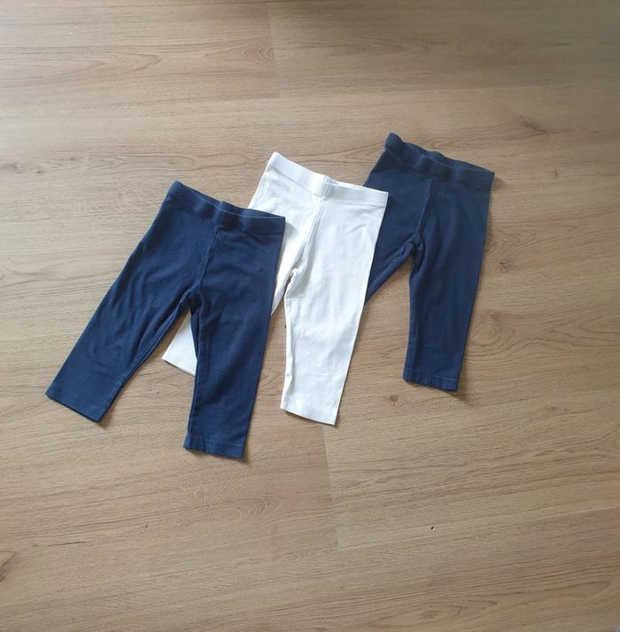 🩷 Lot de 3 leggings court 4 ans Kiabi #emyfleury_4ansfille - photo numéro 2