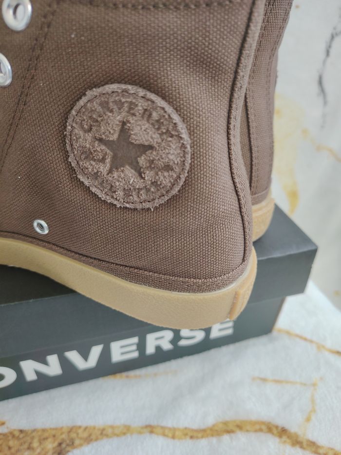 Converse Chuck Taylor All Star Hi - Grounded Brown / Gum - Neuf (41) - photo numéro 8