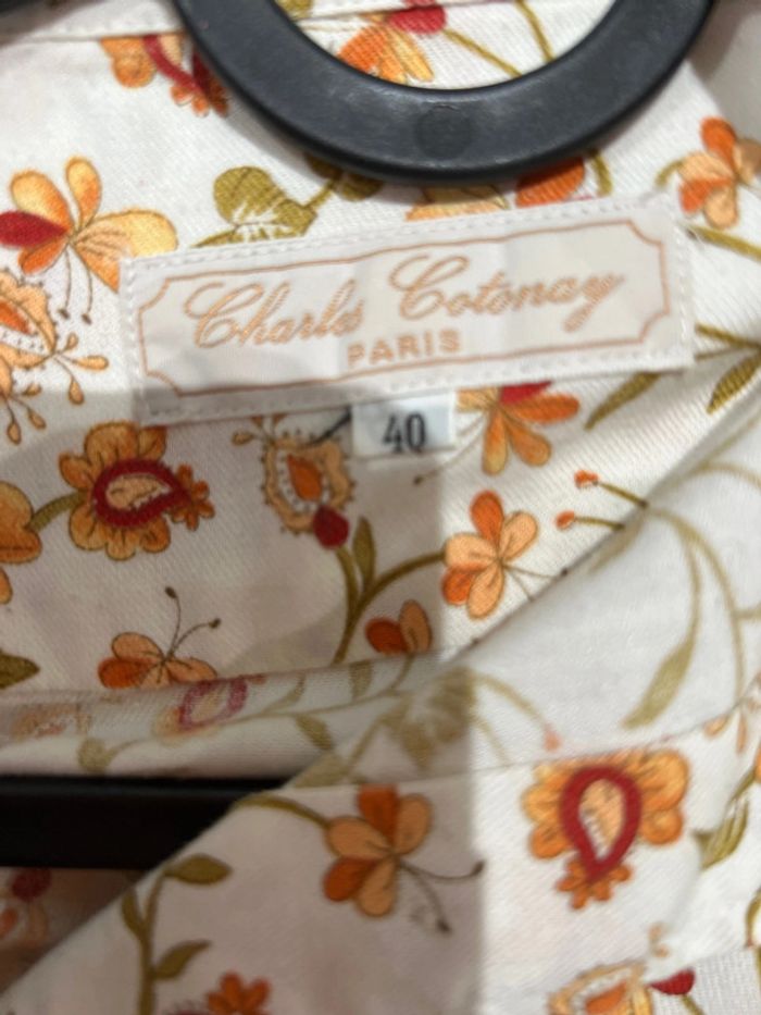 Chemise liberty taille 40 Charles Cotonay - photo numéro 3