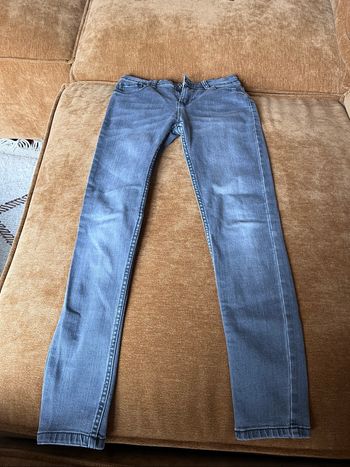Jean Taille 10/11 ans skinny gris